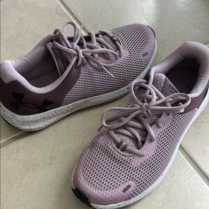Under Armour Women's Purple Running Shoes - worn once!